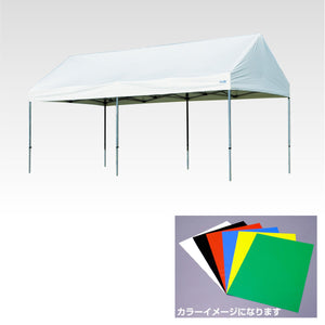ワンタッチイベントテント切妻アルミ3060 ブラック