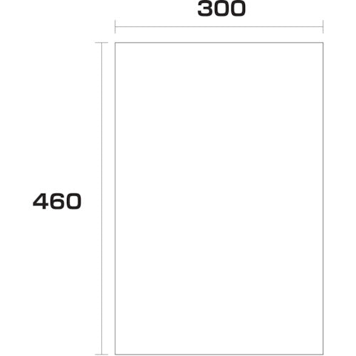 ポリエチレン袋 厚み0.1 500枚 300幅x長さ460mm