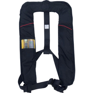 膨脹式救命胴衣(自動膨脹機能付き)ブラック NS-5000