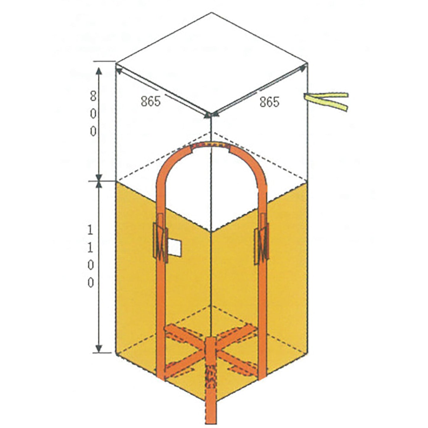 コンテナバック 角型 10枚入り