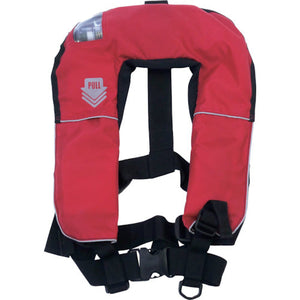 作業用救命衣(小型船舶用救命胴衣兼用) 膨脹式救命胴衣 FN-80 レッド