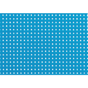 防炎メッシュシート1類 ブルー(インチ枠)0.91×5.1m UK-333