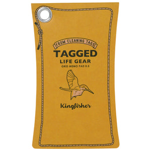 耐洗メモ紙 LIFEGEAR カワセミ L 5冊セット TALG-1209