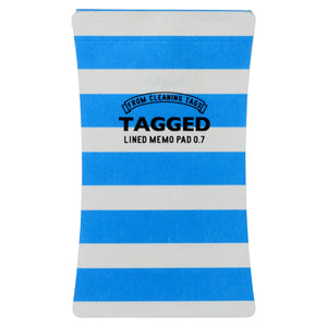 耐洗メモ紙 PAD ボーダー01 S 5冊セット TAMP-1101