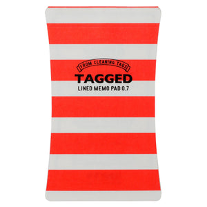 耐洗メモ紙 PAD ボーダー02 S 5冊セット TAMP-1102