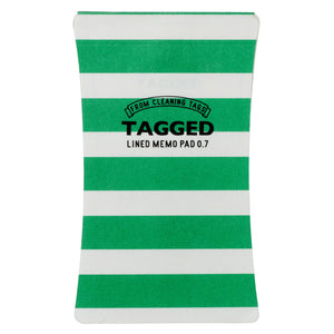 耐洗メモ紙 PAD ボーダー04 L 5冊セット TAMP-1113