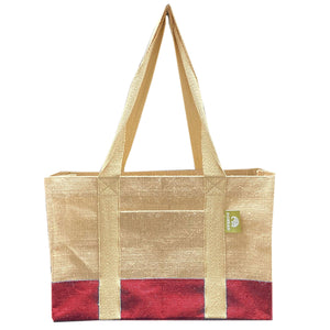 ハウラージュートマイバッグ ショッパーズ レッド HJSP617