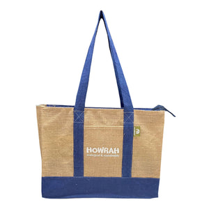 ハウラージュートマイバッグ ザ・トート ブルー HJMT637