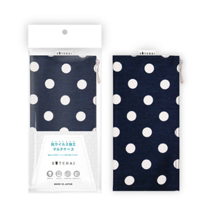 SUTENAI抗ウイルスマルチケース 水玉NV