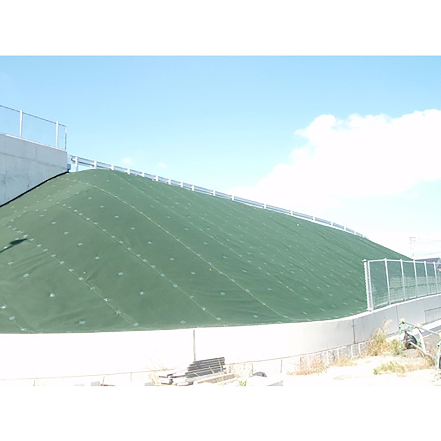 防草シート 緑化マルチフェルトVer600 100cm幅