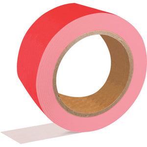 自着テープ 赤 25mm幅 6本入り