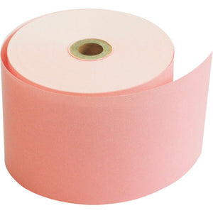 カラーサーマル紙 80mm幅 赤 8巻入り