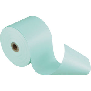 両面カラーサーマルロール紙 80mm幅 水色 50巻入り