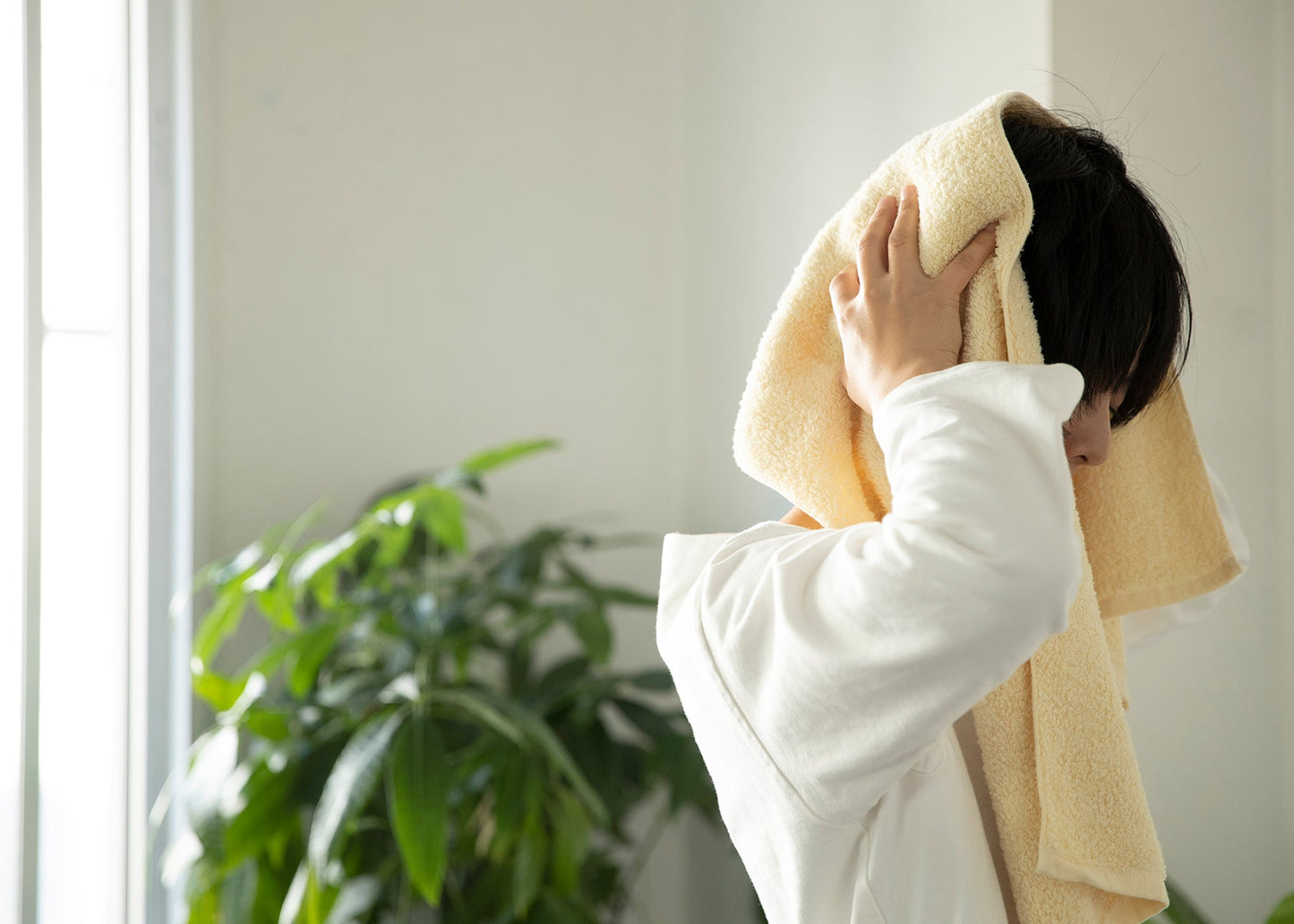 専髪タオル ローズ