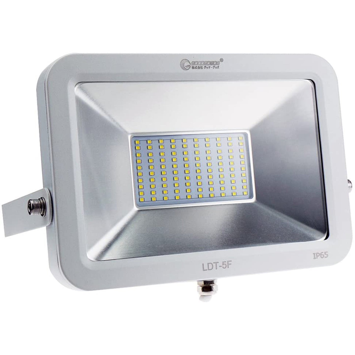 LED投光器 50W 6000LM ホワイトタブレット型 三芯 LDT-5F