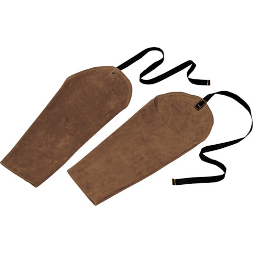 床革腕カバー 茶 BR-SL2507