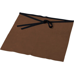 床革腰前掛(継ぎ目あり) 茶 BR-AP2207