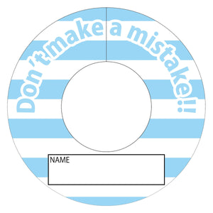 間違い防止タグMBT-9水色ボーダー