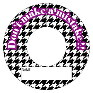 間違い防止タグMBT-12ハウンドトゥース