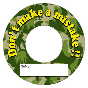 間違い防止タグMBT-25象迷彩