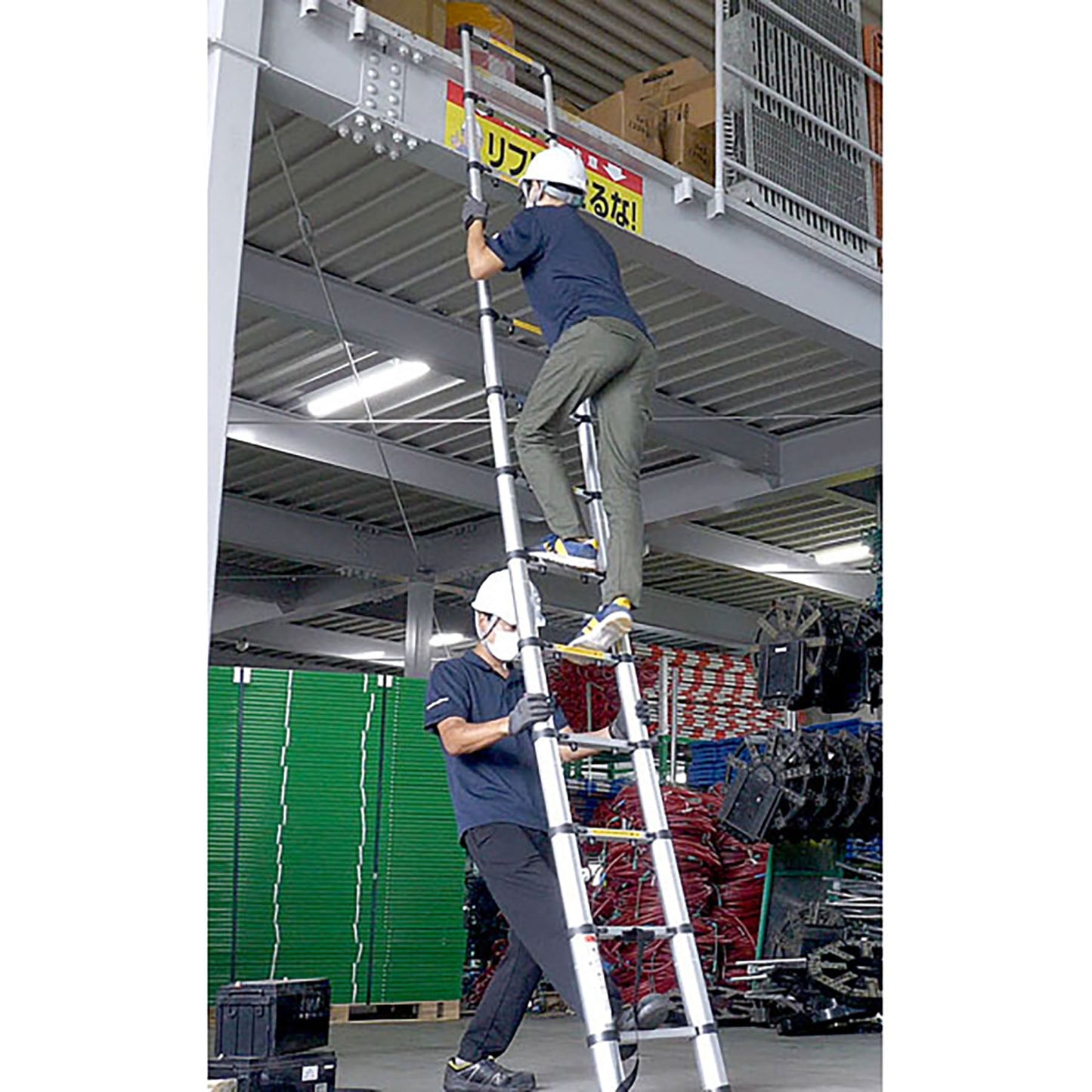 伸縮式はしご 3.8m