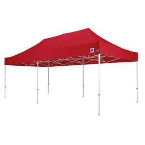 イージーアップテント デラックス レッド 3.0m×6.0m スチール