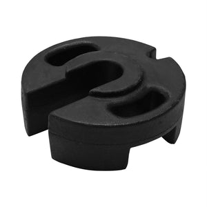 鋳物ウエイト丸型20kg 塗装加工