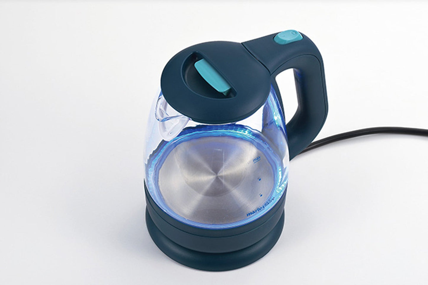 マリ・クレール アクアグラス電気ケトル1.2L LEDタイプ