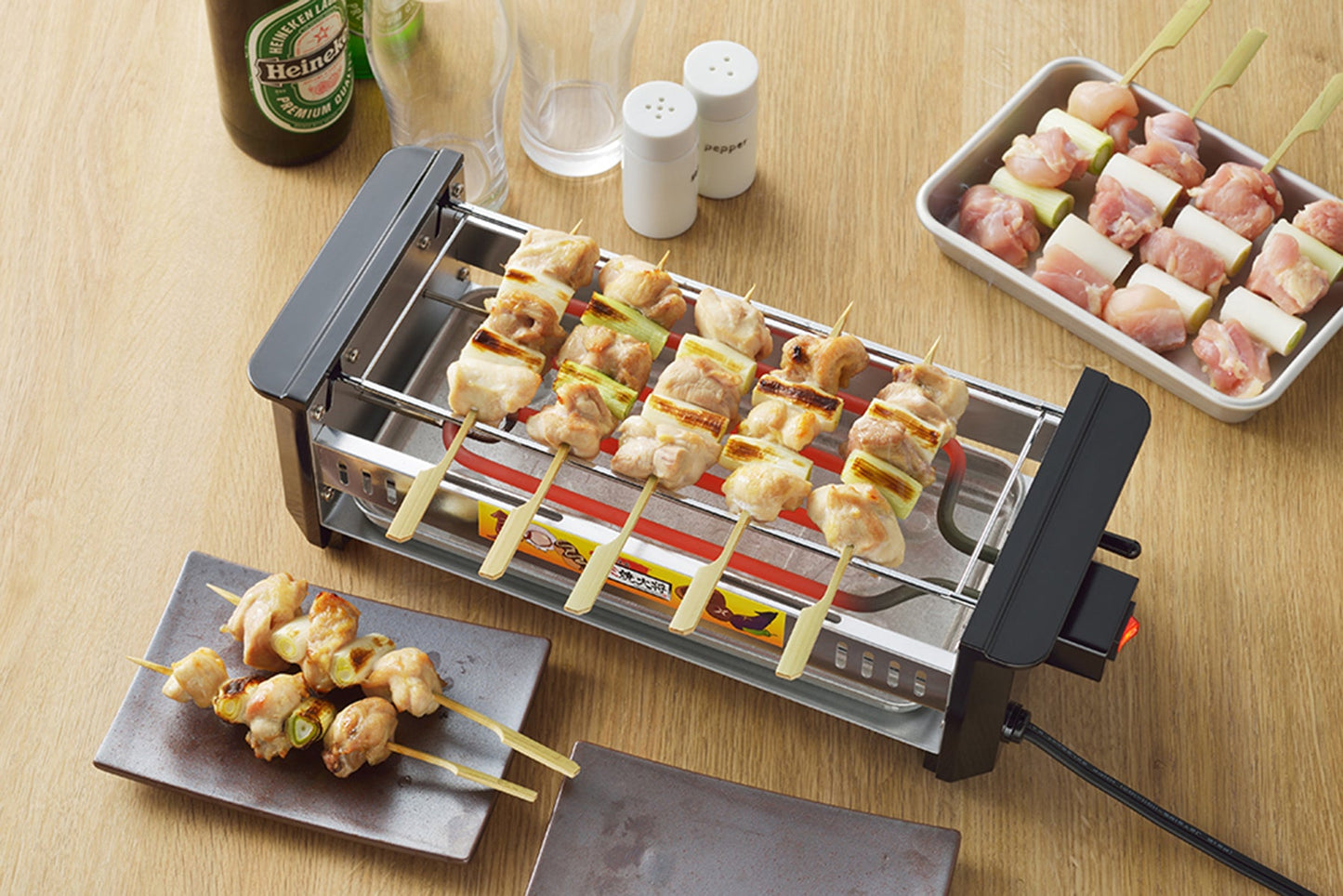 新アミ焼き大将・ワイド(タコ焼きプレート付)