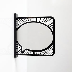 ツケレルン 書いて消せる2Wayサイン(吹き出し01)