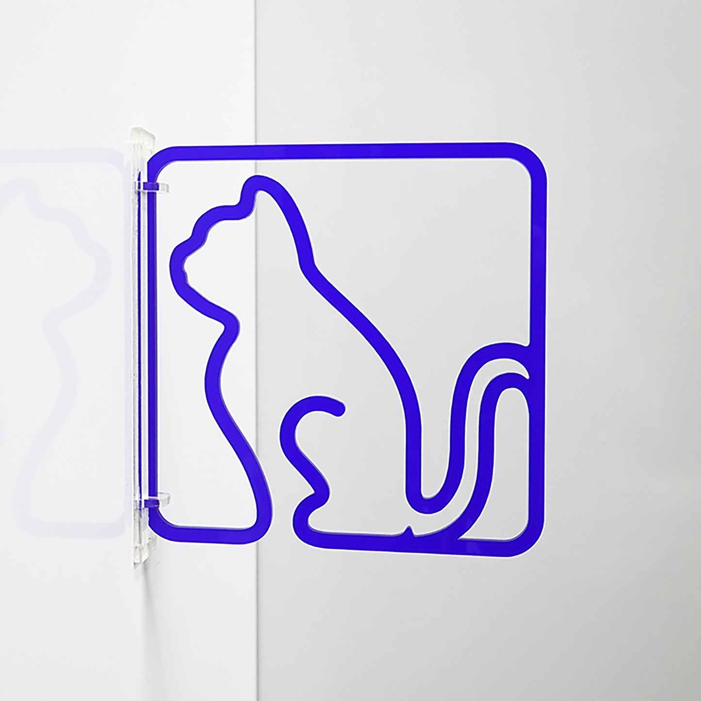 ツケレルン 3Wayピクトサイン(CAT ねこ 猫) 青