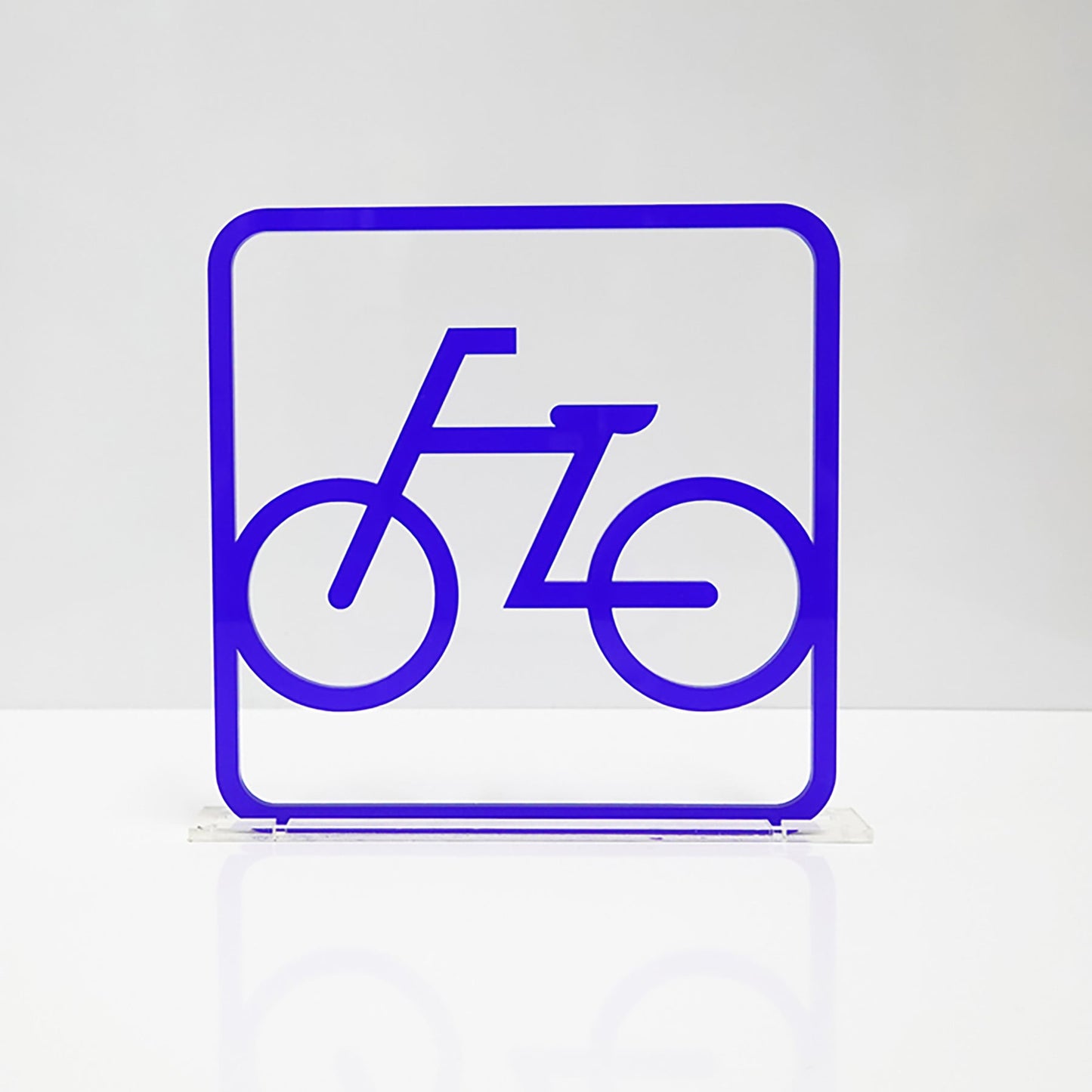 ツケレルン 3Wayピクトサイン(自転車置き場 駐輪場01) 白