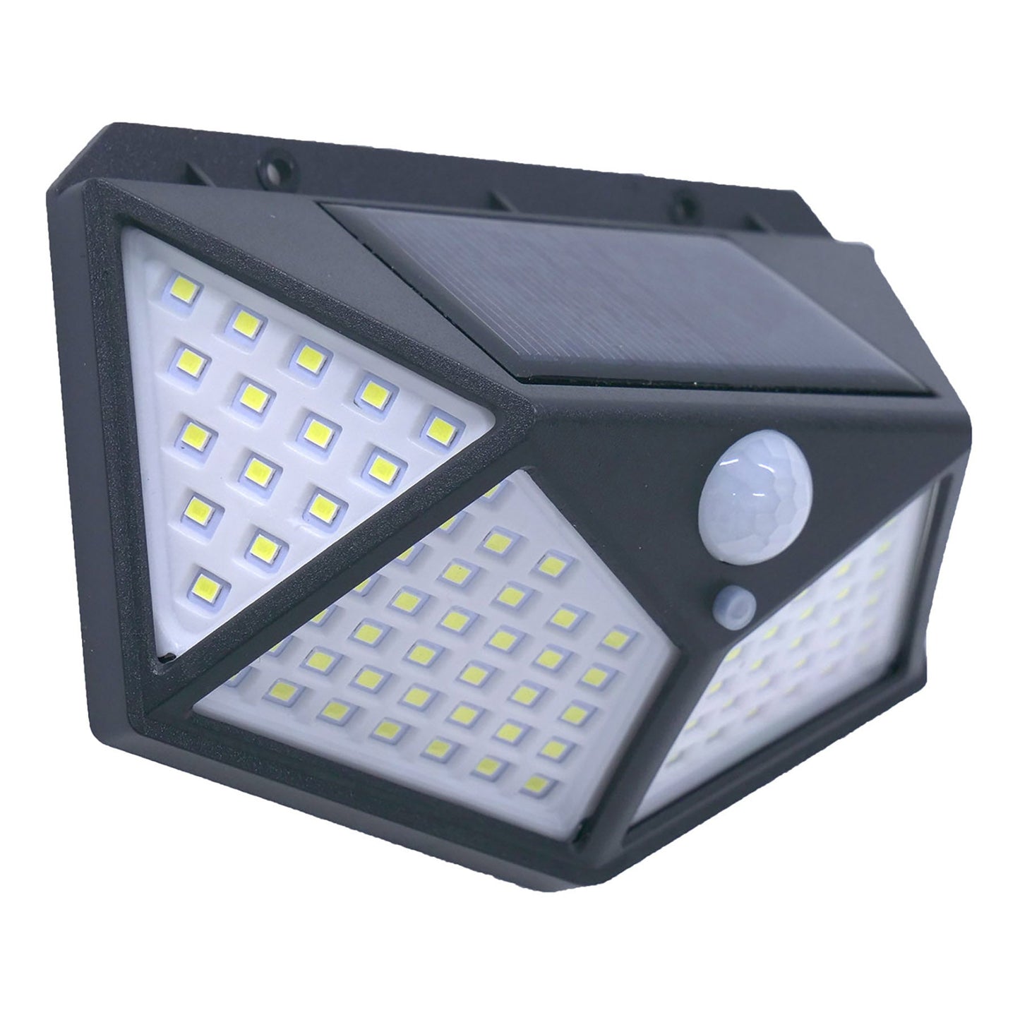 100LEDソーラー充電センサーライトLED HCDL-100LSLD-LED