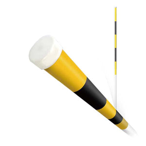 PP スノーポール 40-1YK型 黄黒 剣先なし 10本セット