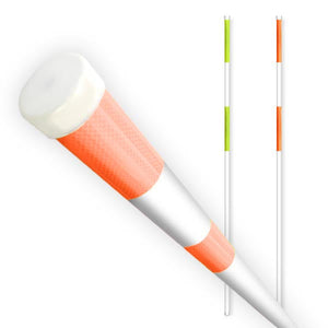 PX蛍光反射スノーポール 40-3PX型 オレンジシート2 剣先なし 10本セット