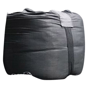 フレコンバッグ 丸 耐候1年 黒 1100x1100 10枚入