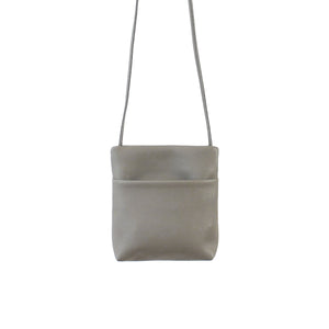 合皮シンプルポケットショルダー_GY