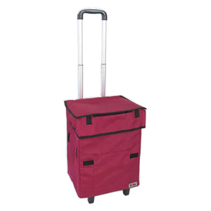 Felio スマートショッピングバック ダブル ワインレッド F21257