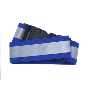 バックル付 反射タスキ ブルー