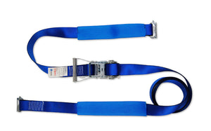 SEWOTA(HIDAX) ラチェットバックル式ラッシングベルト 50mm幅 破断強度5t 固定:1M 調整:3M ワンピース