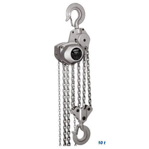 変速ギア式チェーンホイスト 10.0t 揚程 5m
