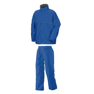 レインウェア上下セット ブルー Mサイズ 輝#8000/#8100