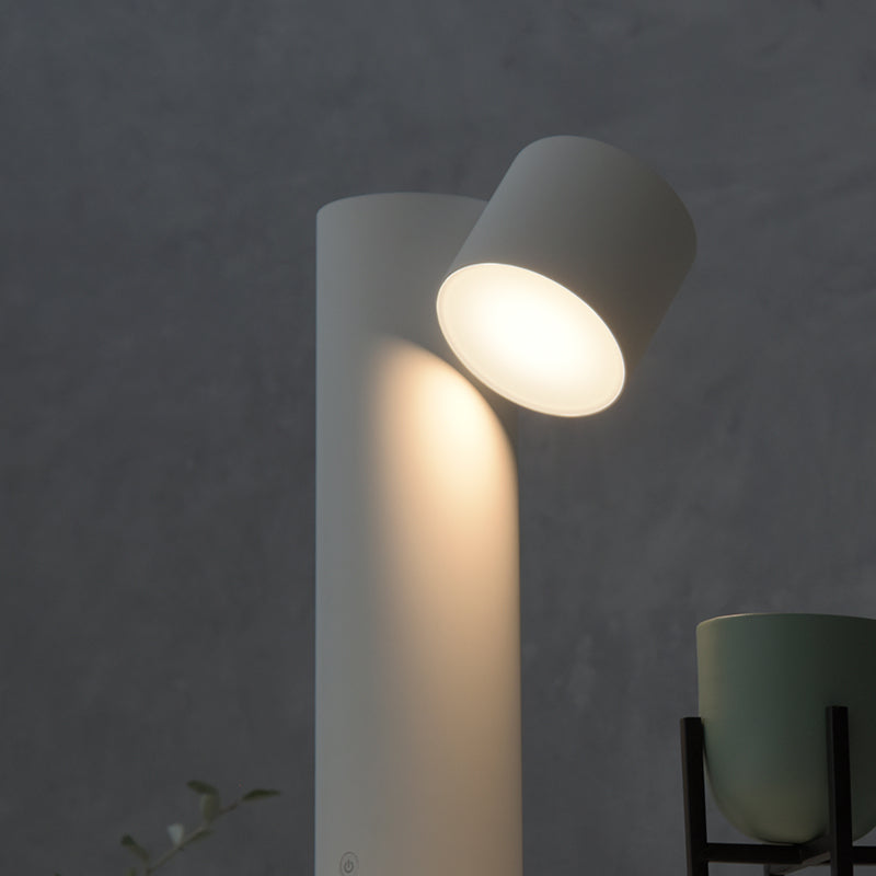 LEDインテリアライト タワー型 モダン オシャレ 調色・調光3段階 ホワイト