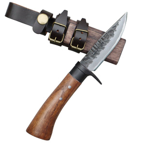 渓流鉈90【天魚】 黒ツバ輪 晶之作