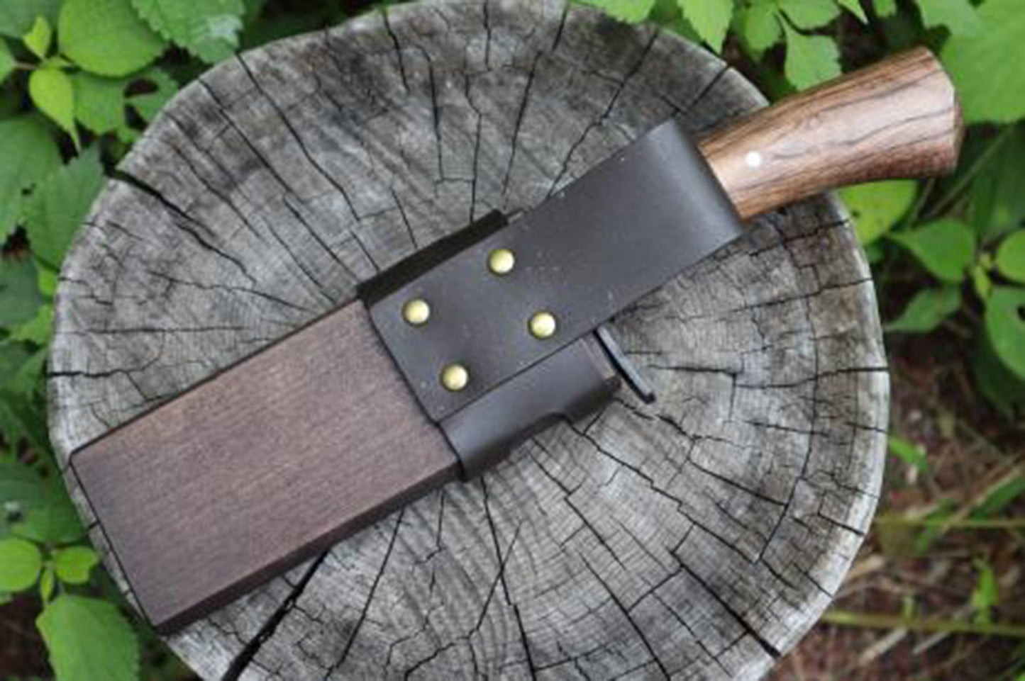 キャンプ小割鉈 白鋼