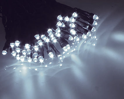 プレミアムスリムLEDストリングライトⅡ ホワイト クリアコード