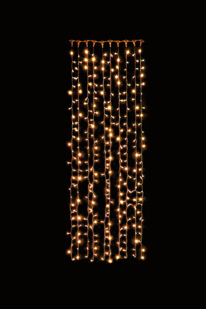 LEDカーテンライト2C 300球 ウォームホワイト
