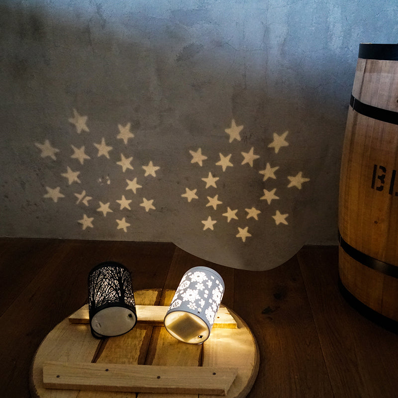 LEDランタンライト 電池式 リモコン付き 連続約80時間点灯 ホワイト