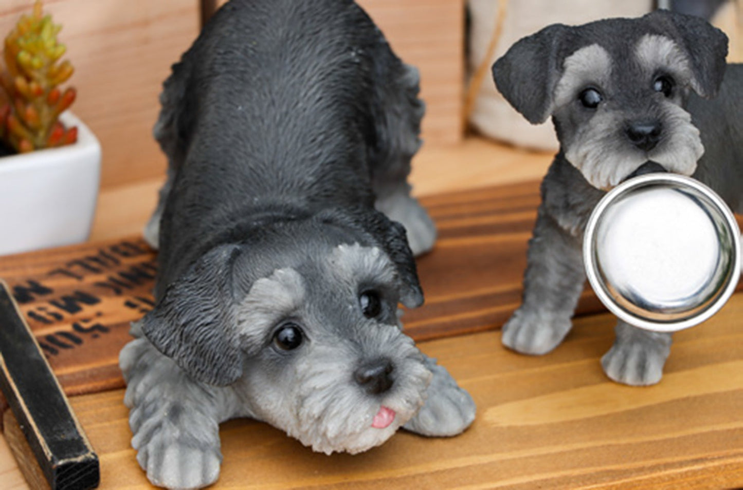 シュナウザー(ごはんちょうだい) QB-004D