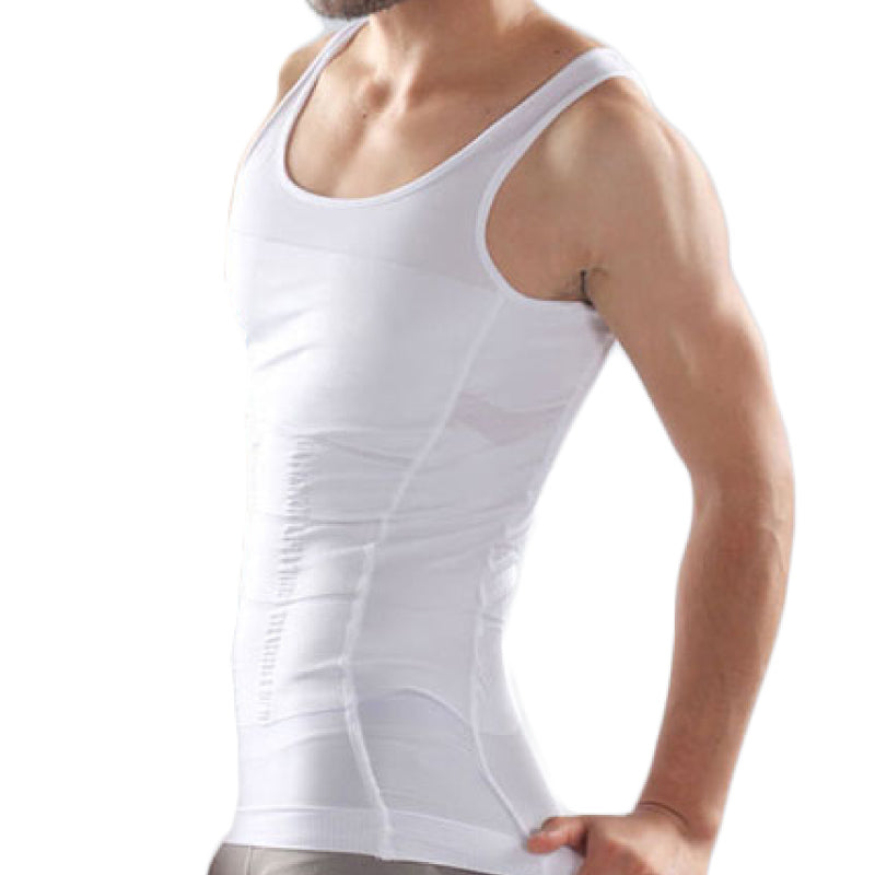 加圧タンクトップ ホワイト スポーツタイプ 補正下着 Mサイズ